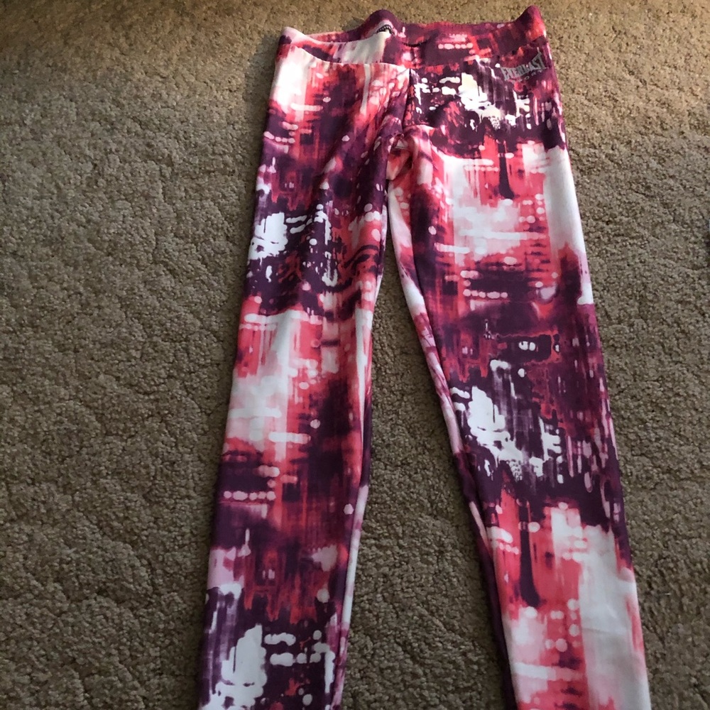 EVERLAST ployester spandex crop leggings